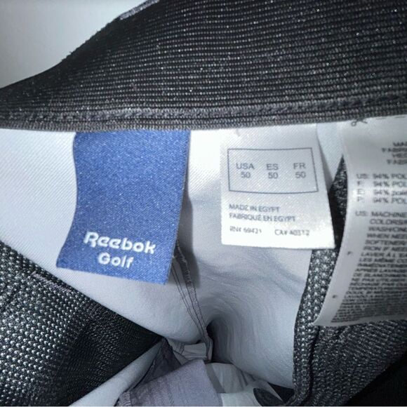 Reebok Golf Plaid Print Shorts - Picture 3 of 5